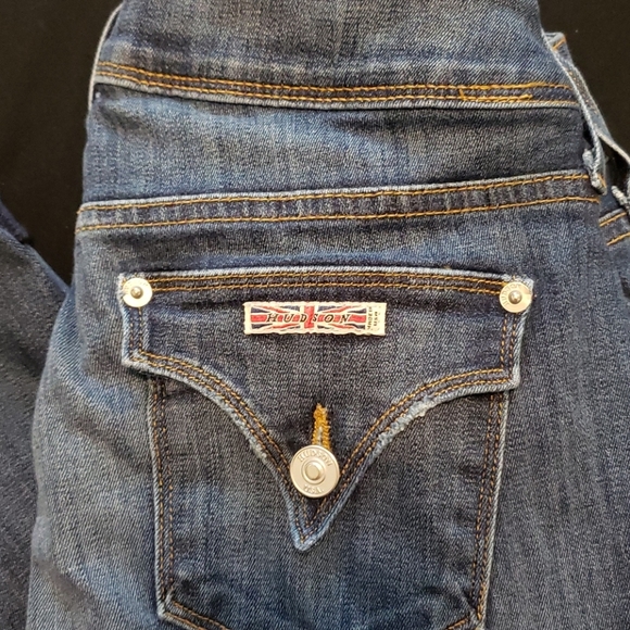 Hudson Jeans, Ginny Crop w/ cuffs, Size 28 - Picture 2 of 8